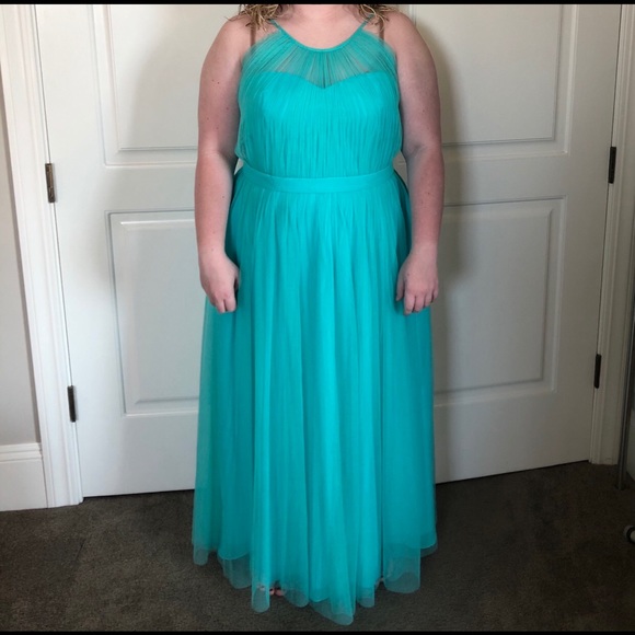 Teal Bridesmaid/Prom dresses with pockets! - Picture 3 of 5